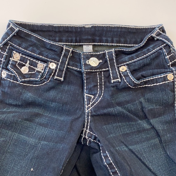 NWOT White stitch “skinny” true religion jeans - Picture 5 of 6